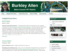 Tablet Screenshot of burkley.org